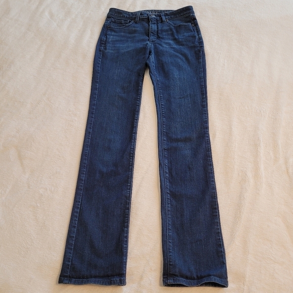 SPANX Straight Leg Jeans - Deep Indigo - Picture 2 of 16